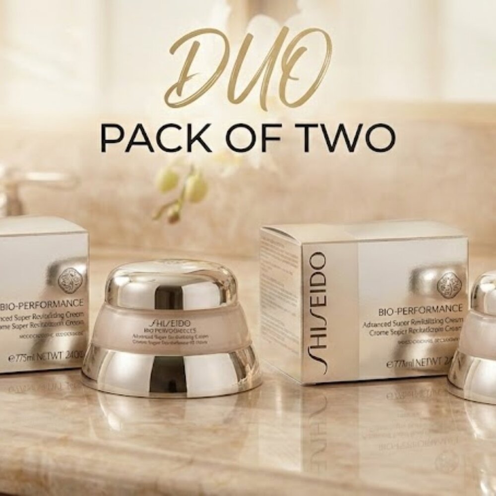 SHISEIDO Bio-Performance Adv Super Revitalizing Cream Duo (2-Pack) - 50ML(New)